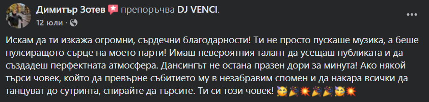 testimonialVenci
